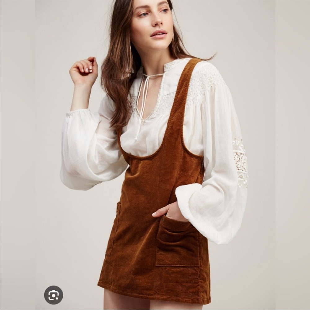 Like new free people devoted to you corduroy jumper